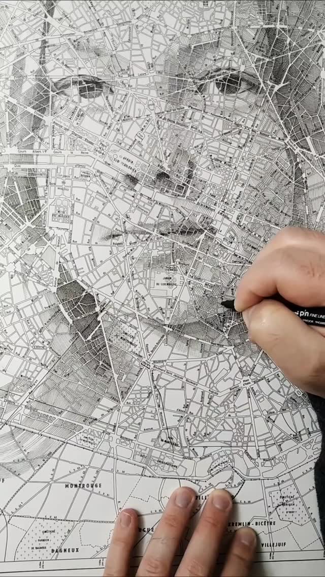 Transforming a map of Paris, line by line 🗺️✍️